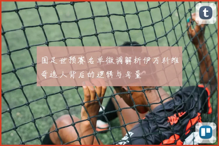 国足世预赛名单微调解析伊万科维奇选人背后的逻辑与考量